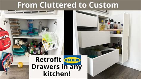 Ikea Kitchen Cabinet Pull Out Drawers
