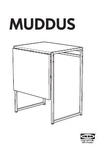 Ikea Muddus Table Instructions
