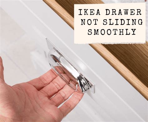 Ikea Pax Drawer Not Sliding Smoothly