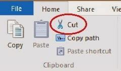 Ikuti Langkah Ini untuk Menggunakan Ikon Cut, Copy, dan Paste pada Menu