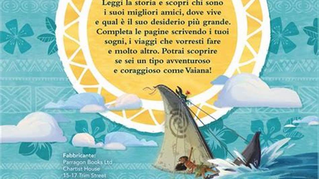 Il Libro Di Vaiana Segreti Oceania Ediz Illustrata