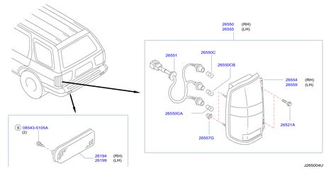 Illuminate Your Ride: 1993 Nissan Pathfinder Tail Lights Diagram