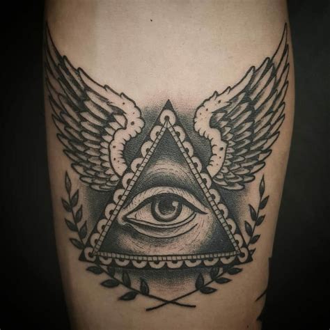 60+ Mysterious Illuminati Tattoo Designs Enlighten Yourself