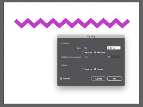 Illustrator Zig Zag Line Tutorial