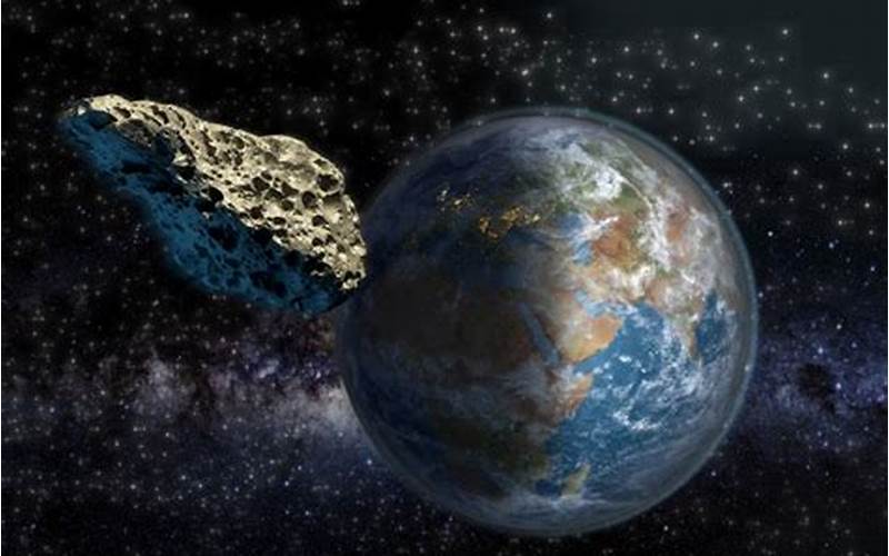 Ilustrasi Asteroid Kecil