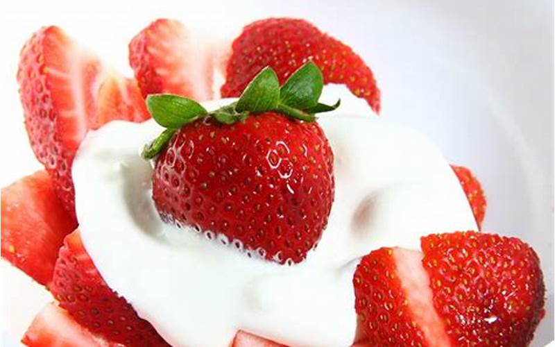 Image Of The History Of Strawberries And Cream