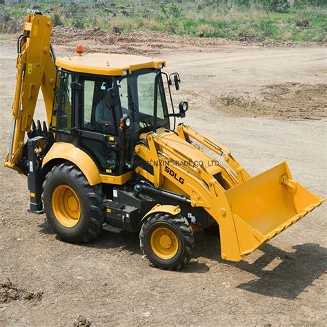 Image Of A Backhoe