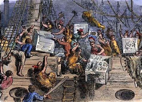 Image Of Boston Tea Party