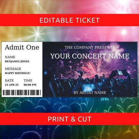 Image Of Concert Tickets