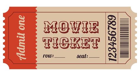 Image Of Movie Ticket