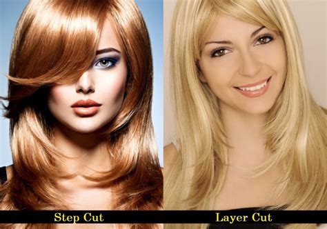 Image Result For Difference Between Step Cut And Layer Cut Hairstyle