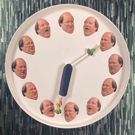 Broccoli with Clock