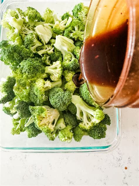 Marinating Broccoli