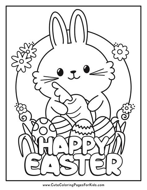 Images Of Easter To Color
