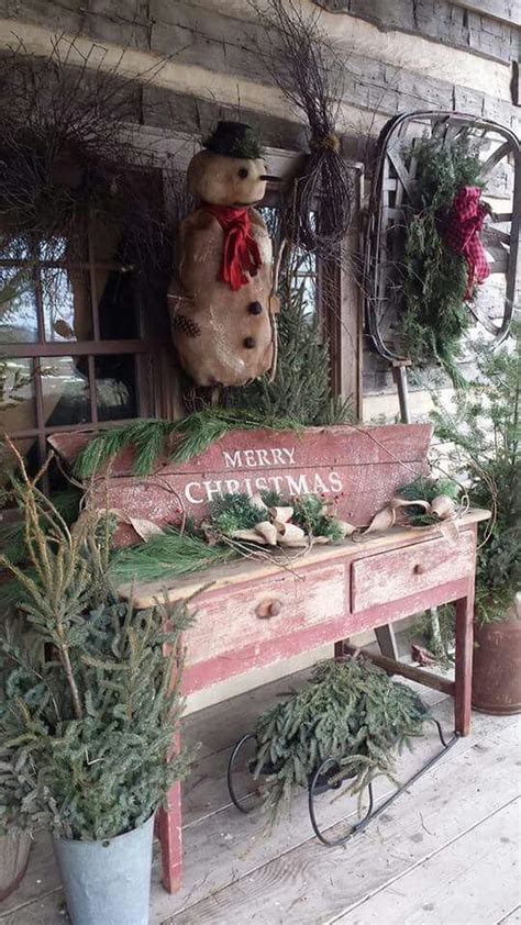 Images Of Primitive Christmas Decor