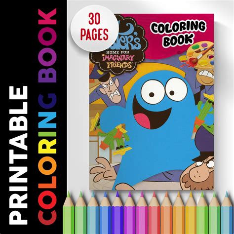 Imaginary Friends Coloring Book