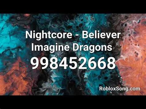 Imagine Dragons - Believer Roblox ID - Roblox Music Code - YouTube