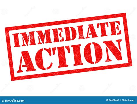 Immediate Actions: What To Do Right Now