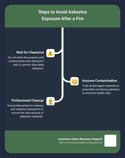 Immediate Steps After Potential Asbestos Exposure