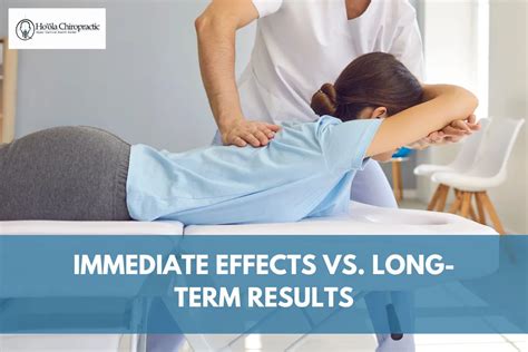 Immediate vs. Long-Term Effects