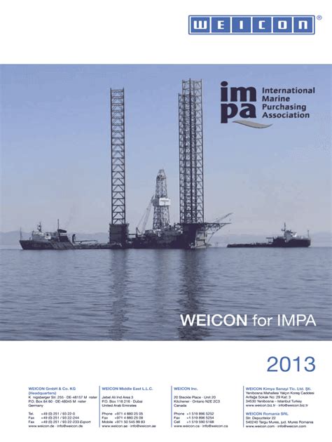 Impa Catalogue 8th Edition