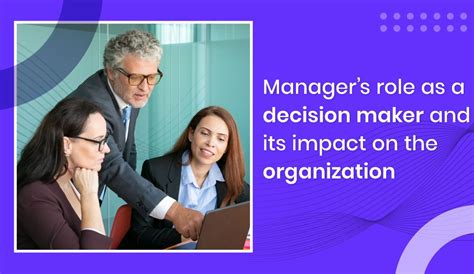 Impact of Managerial Decisions