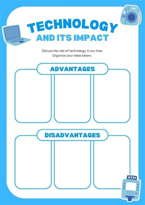 Impact of Technology Worksheets on Student Learning