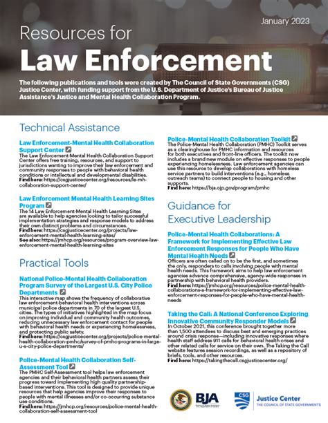 Impact on Law Enforcement Agencies