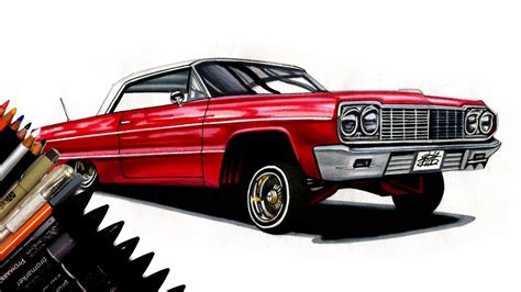 Impala Lowrider Drawing