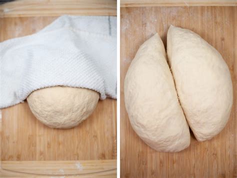 Imperfectly shaped homemade bread