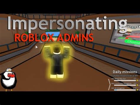 Impersonating admins
