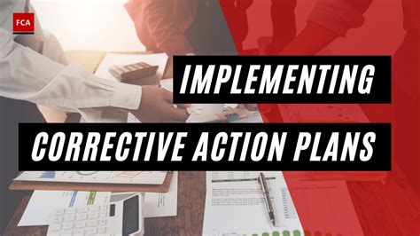 Implementing Corrective Measures