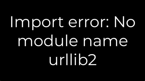 th?q=Import%20Error%3A%20'No%20Module%20Named'%20*Does*%20Exist - Troubleshooting: Fixing 'No Module Named' Import Error - Quick Tips