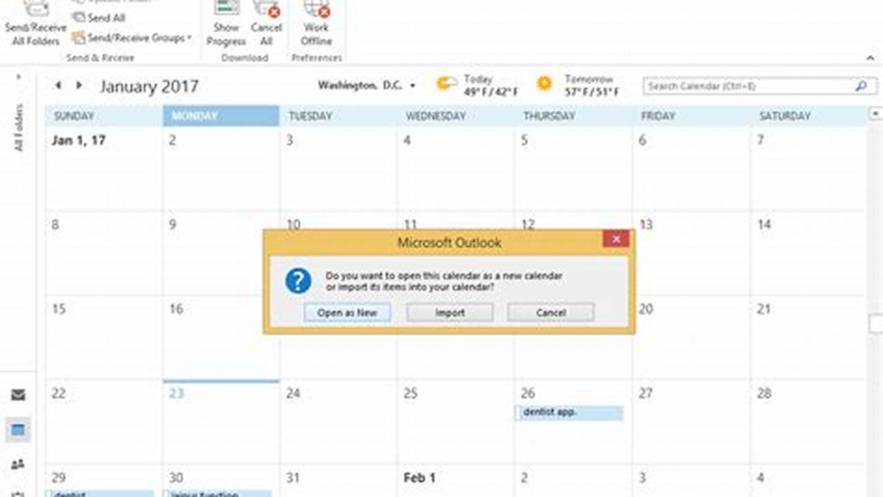 Import Ics To Microsoft Calendar