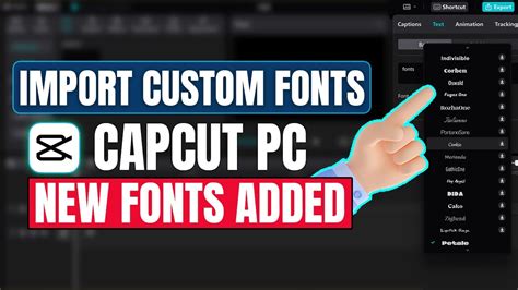 Import Fonts to the Destination Computer