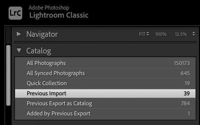 Import From Another Catalog Lightroom