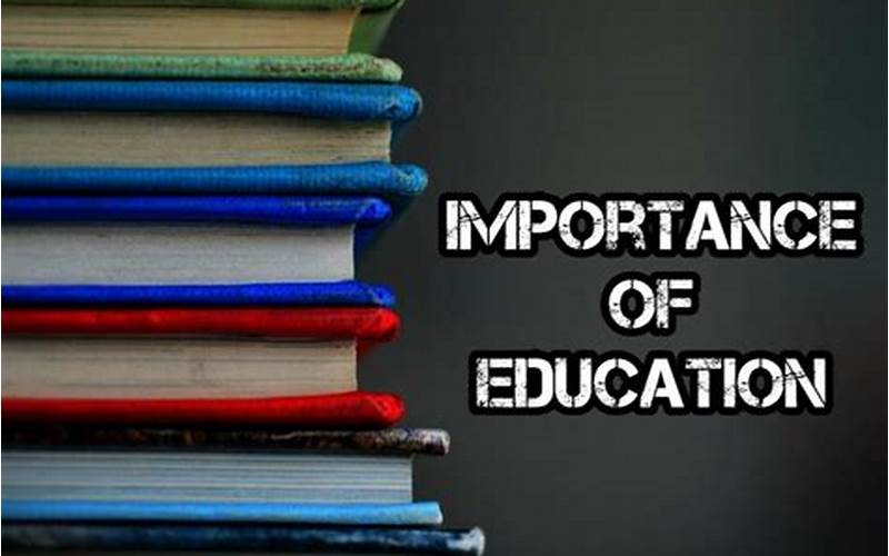 Importance Of Education