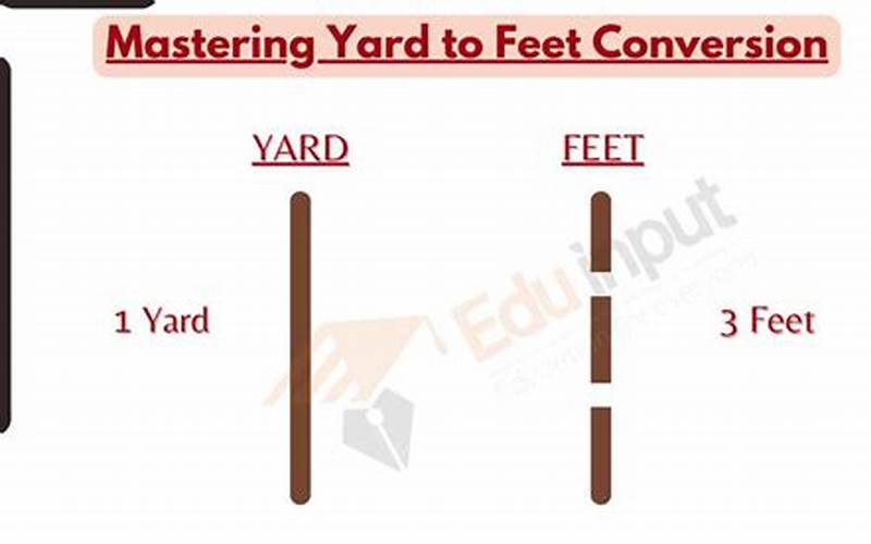 Importance Of Yards To Feet Conversion