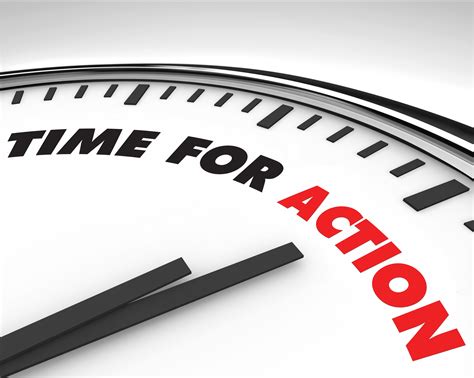 Importance of Timely Action