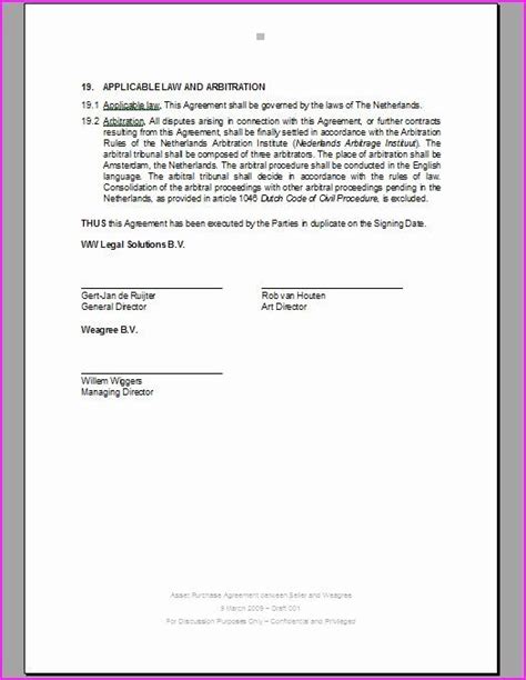Contract Review Sample Procedure