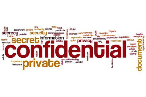 Importance of Confidentiality