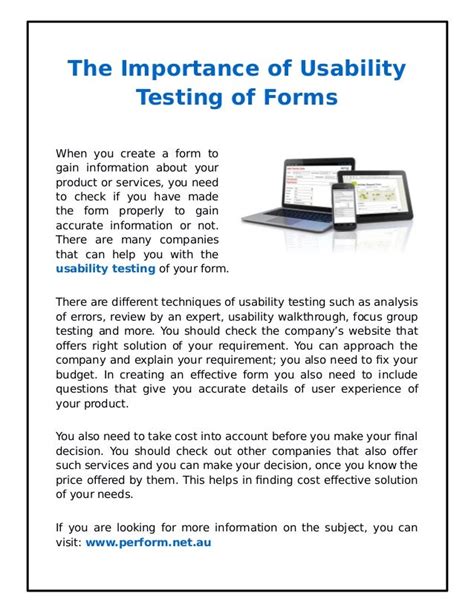Usability Testing 101