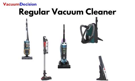 Important: Do NOT Use a Regular Vacuum Cleaner