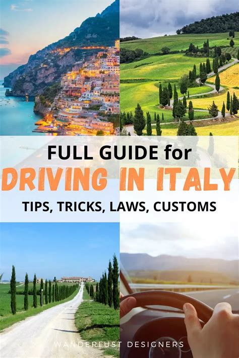 Important Driving Rules in Italy