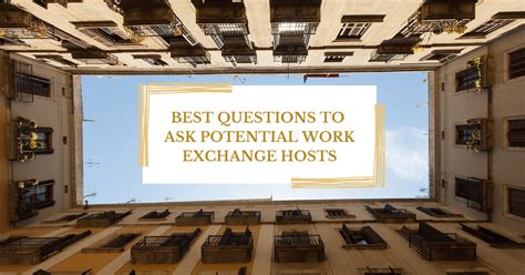 Important Questions to Ask Potential Hosts