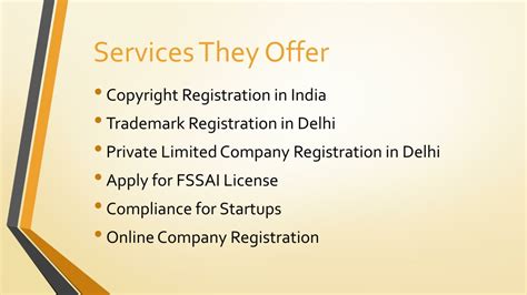 Important Services They Offer