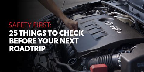 Important Things to Check Before You Drive Off