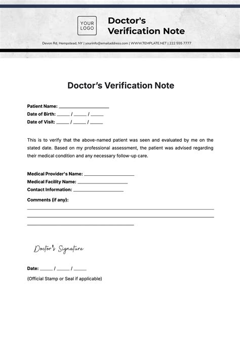 Important Verification Notes