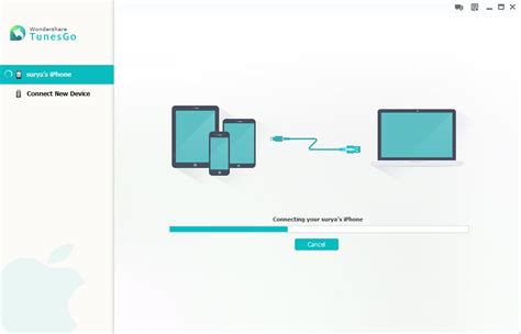 Importing Using Wondershare TunesGo