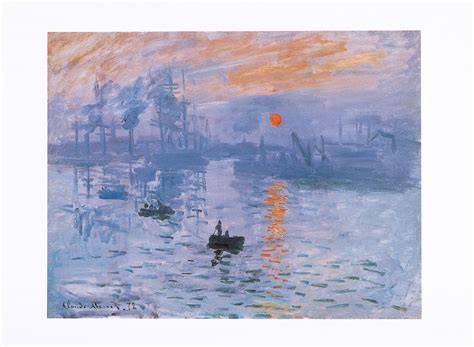 Impression, soleil levant